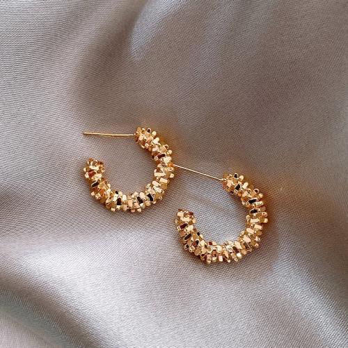 Zinc Alloy Stud Earring fashion jewelry & for woman Sold By Pair