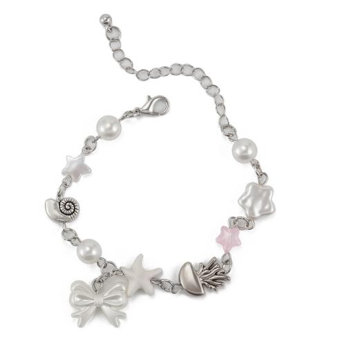 Pulsera de Acrílico, con aleación de zinc, Joyería & diferentes estilos para la opción & para mujer, Vendido por UD