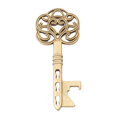 Zinc Alloy Key Pendants DIY Sold By PC