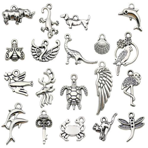 Zinc Alloy Animal Pendants DIY Sold By PC