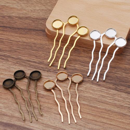 Brass Decorative Hair Comb Finding with Iron DIY Sold By Bag