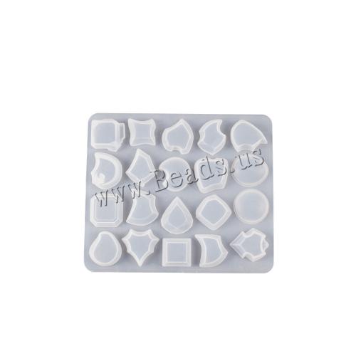 DIY Epoxy Mold Set, Silicone, white, Sold By PC