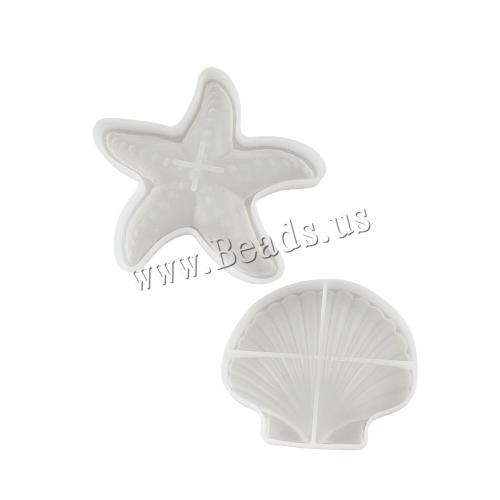 ENSEMBLE de moules époxy DE DIY, silicone, styles différents pour le choix, blanc, Vendu par PC