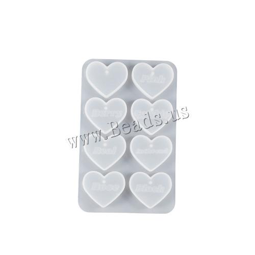 DIY Epoxy Mold Set, Silicone, different styles for choice, white, Sold By PC