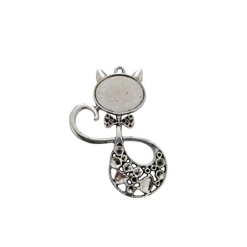 Zinc Alloy Animal Pendants antique silver color plated DIY original color Sold By Lot