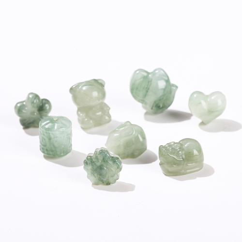 Natural Jade Beads, Ice Jade, Carved, DIY & different styles for choice, Sold By PC