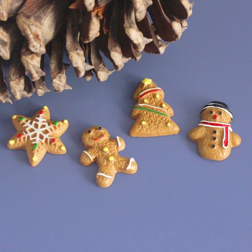 Mobile Phone DIY Decoration Resin epoxy gel Christmas Design Sold By Bag