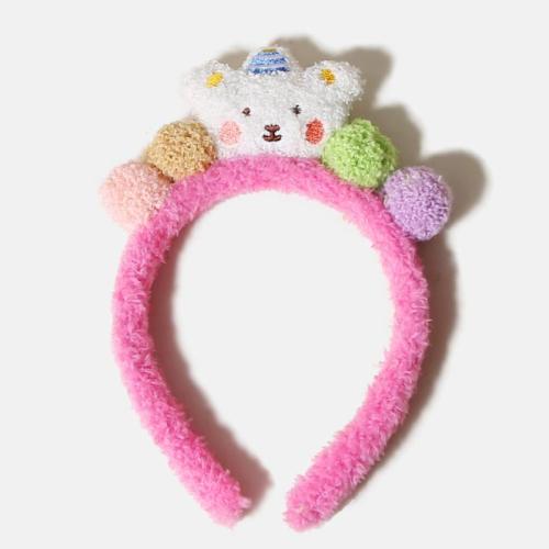 Hair Bands, Plush, handmade, for woman, more colors for choice, Sold By PC