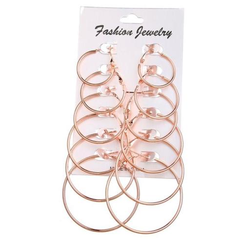 Iron Earring fashion jewelry & for woman Sold By Set