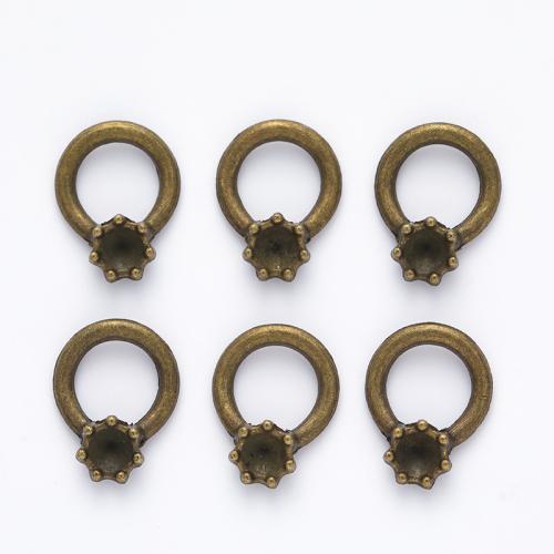 Zinc Alloy Finger Ring Setting DIY Sold By PC