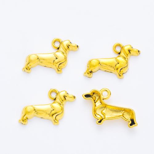 Zinc Alloy Animal Pendants Dog DIY Sold By PC