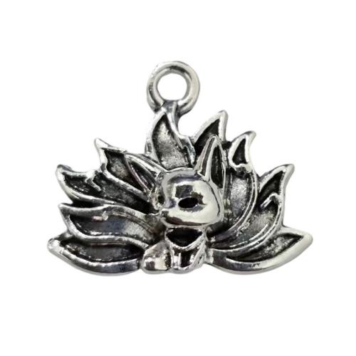 Tibetan Style Pendants, antique silver color plated, DIY, original color, 100PCs/Lot, Sold By Lot