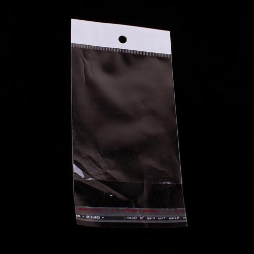 Auto selagem do saco de OPP, Saco plástico de OPP, Poeira & multifuncional, limpo, 70x150mm, vendido por PC