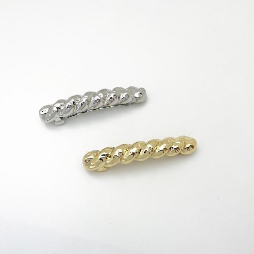 Clips del Pelo, aleación de zinc, para mujer, más colores para la opción, 77x13mm, Vendido por UD