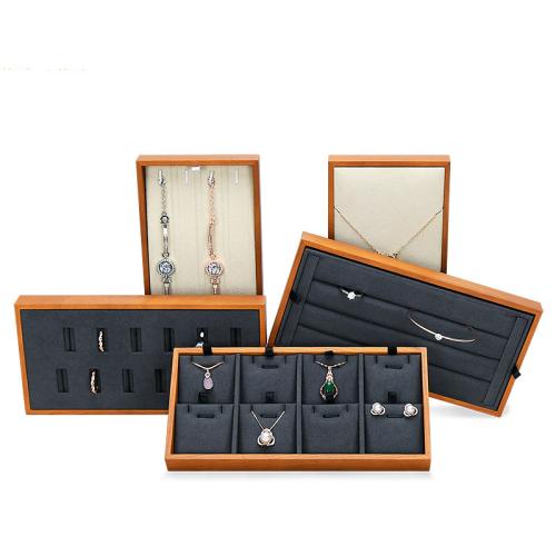 Multifunctional Jewelry Box, Wood, with Microfiber PU, different styles for choice, more colors for choice, Sold By PC