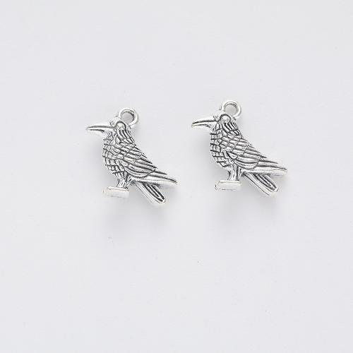 Zinc Alloy Animal Pendants Bird DIY Sold By PC