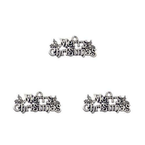 Zinc Alloy Alphabet and number Pendants Alphabet Letter antique silver color plated DIY nickel lead & cadmium free Sold By Bag