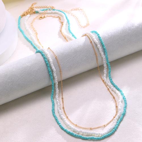 Body Chain Jewelry Zinc Alloy with Seedbead three pieces & fashion jewelry & for woman Sold By Set