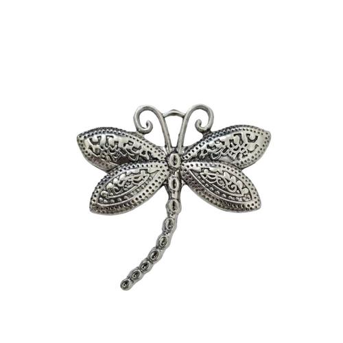 Tibetan Style Animal Pendants, Dragonfly, plated, DIY, original color, 100PCs/Lot, Sold By Lot