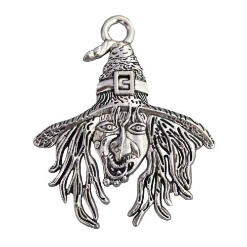 Tibetan Style Pendants, antique silver color plated, DIY, original color, 100PCs/Lot, Sold By Lot