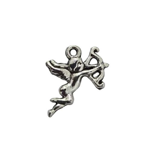 Pendentifs en alliage de zinc, Plaqué de couleur d'argent, DIY, couleur originale, 100PC/lot, Vendu par lot