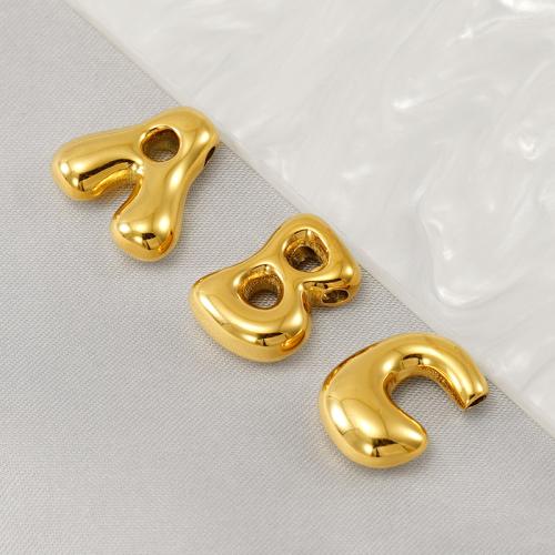 Edelstahl Schmuck Anhänger, 304 Edelstahl, Modeschmuck & unisex & verschiedene Stile für Wahl, goldfarben, 16x17mm, verkauft von PC