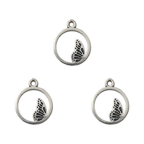 Zinc Alloy Pendants antique silver color plated DIY nickel lead & cadmium free Approx Sold By Bag