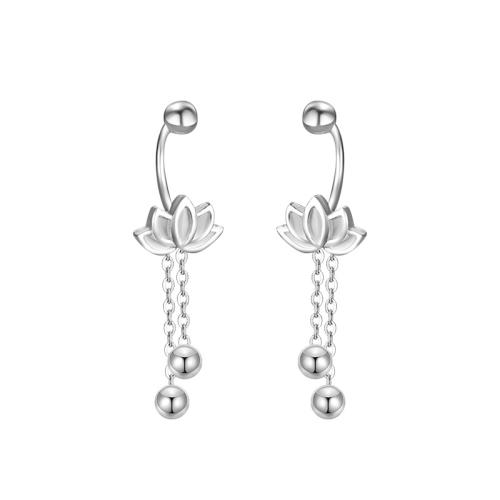 Boucle d'oreille bijoux en argent sterling, argent sterling 925, pour femme, argent, Vendu par paire