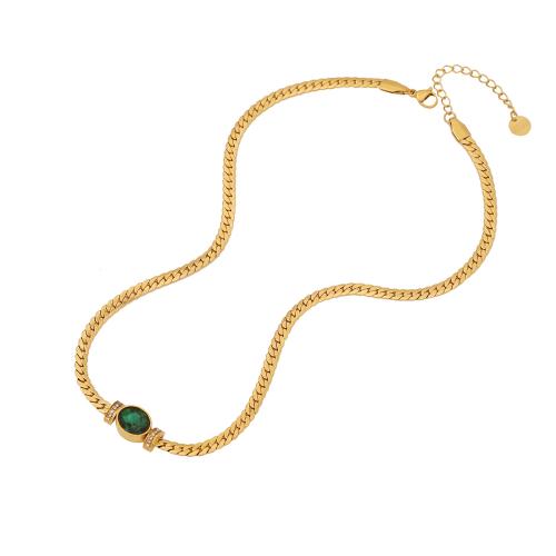 Acier inoxydable 304 Collier et bracelet, Motif géométrique, Placage de couleur d'or, styles différents pour le choix & pour femme, Vendu par PC