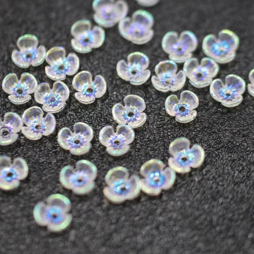 Hair Accessories DIY Findings Resin Flower plated Sold By PC