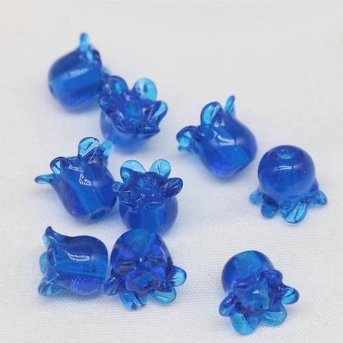 Hair Accessories DIY Findings Lampwork Flower Bud handmade Sold By PC