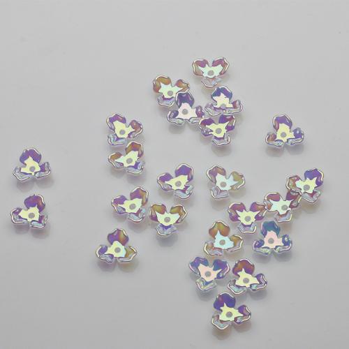 Hair Accessories DIY Findings Acrylic Flower 10mm Sold By PC