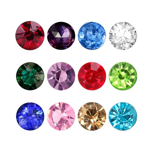 Jewelry Accessories, Glass Rhinestone, DIY & different size for choice, more colors for choice, Sold By PC