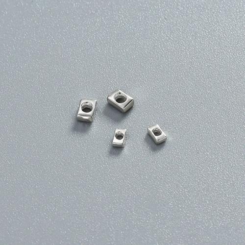 Spacer Beads Jewelry 925 Sterling Silver DIY Sold By PC