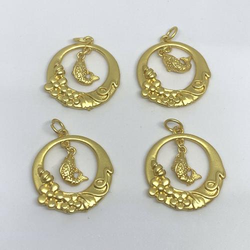 Tibetan Style Pendants, DIY, 23.60mm, Approx 5PCs/Bag, Sold By Bag