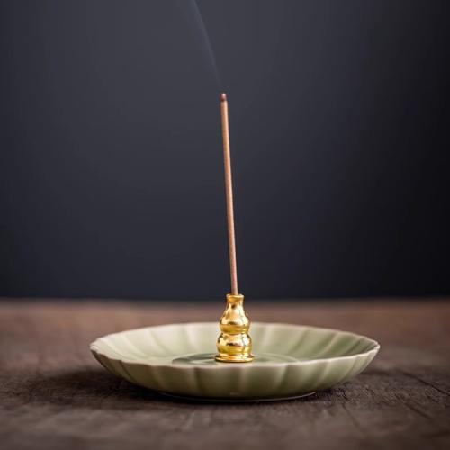 Porcelain Incense Seat, for home and office & durable, 95x20mm, Sold By PC