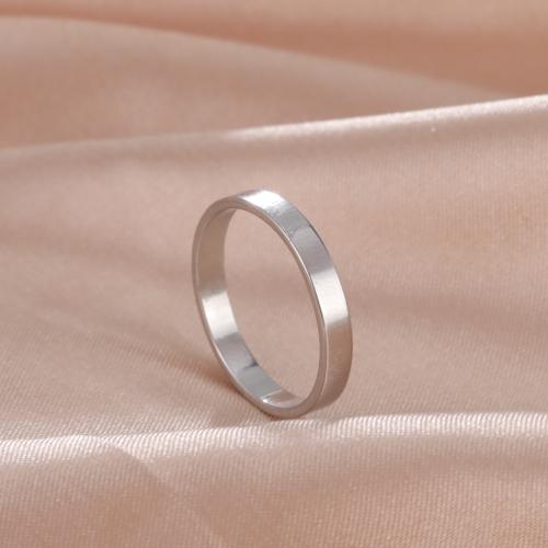 Couple Finger Rings 304 Stainless Steel Vacuum Ion Plating fashion jewelry & Unisex Sold By PC