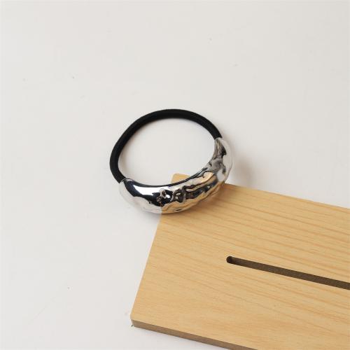 Ponytail Holder Zinc Alloy with Nylon plated fashion jewelry nickel lead & cadmium free Sold By PC