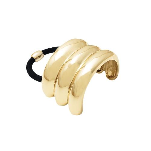 Paardenstaart houder, Zinc Alloy, gold plated, mode sieraden, gouden, nikkel, lood en cadmium vrij, Verkocht door PC