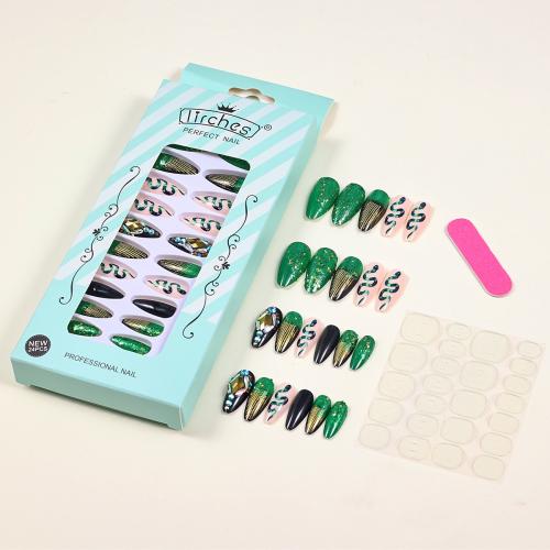 Fashion Nail Supplies, ABS Plastic, DIY & for woman, mixed colors, Sold By Set