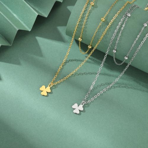 Stainless Steel Jewelry Necklace 304 Stainless Steel plated fashion jewelry & for woman Length Approx 21-50 cm Sold By PC