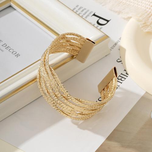 Pulsera de Hierro, fundición, chapado, para mujer, dorado, Vendido por UD