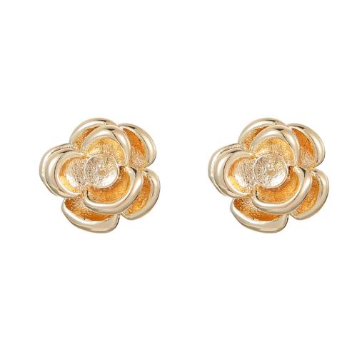 Brass Earring Stud Component, plated, DIY & different styles for choice & micro pave cubic zirconia, more colors for choice, Sold By Pair