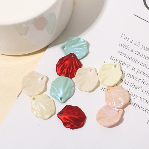 Hair Accessories DIY Findings, Acrylic, petals, plated, more colors for choice, 15x17mm, Sold By PC