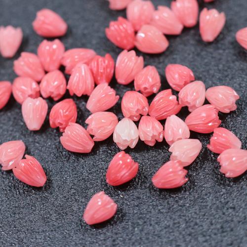 Hair Accessories DIY Findings, Shell Powder, Flower Bud, different size for choice, more colors for choice, Sold By PC