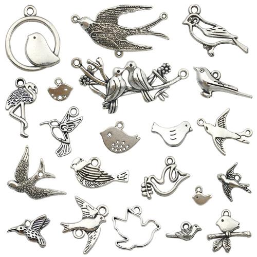 Pendentifs animaux en alliage de zinc, DIY & styles différents pour le choix, Vendu par PC