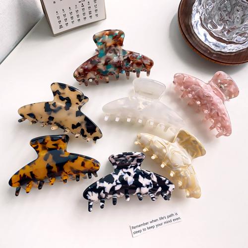 Hair Claw Clips Acetate fashion jewelry & for woman Sold By PC