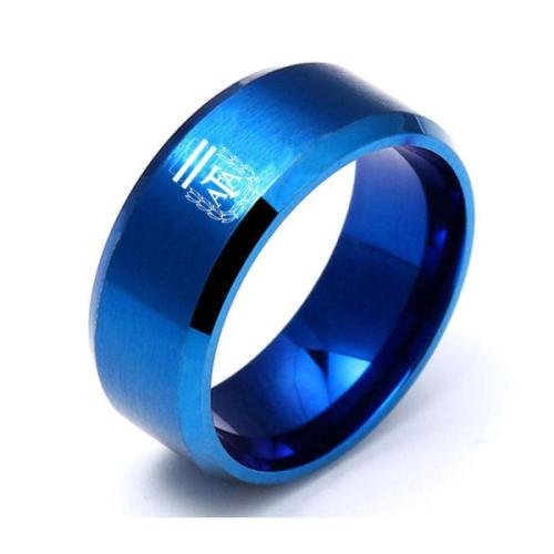 Bague en acier inoxydable, Acier inoxydable 304, bijoux de mode & unisexe & normes différentes pour le choix, plus de couleurs à choisir, width 8mm, Vendu par PC