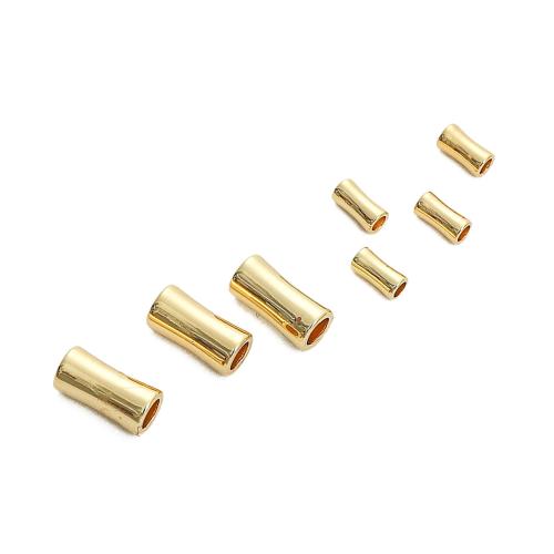 Brass Spacer Beads, plated, DIY & different size for choice, golden, 10PCs/Lot, Sold By Lot