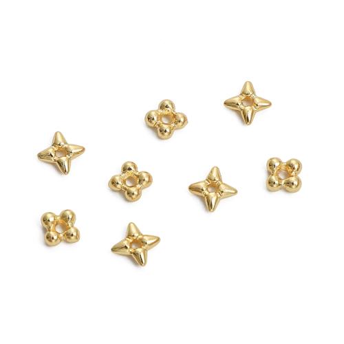 Brass Spacer Beads, plated, DIY & different styles for choice, golden, 10PCs/Bag, Sold By Bag